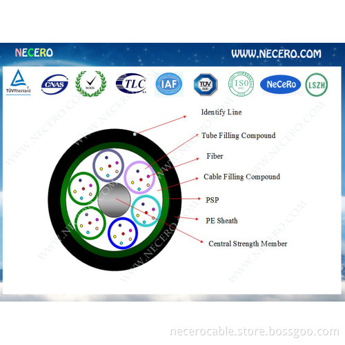 GYTS unitube optic fiber cable